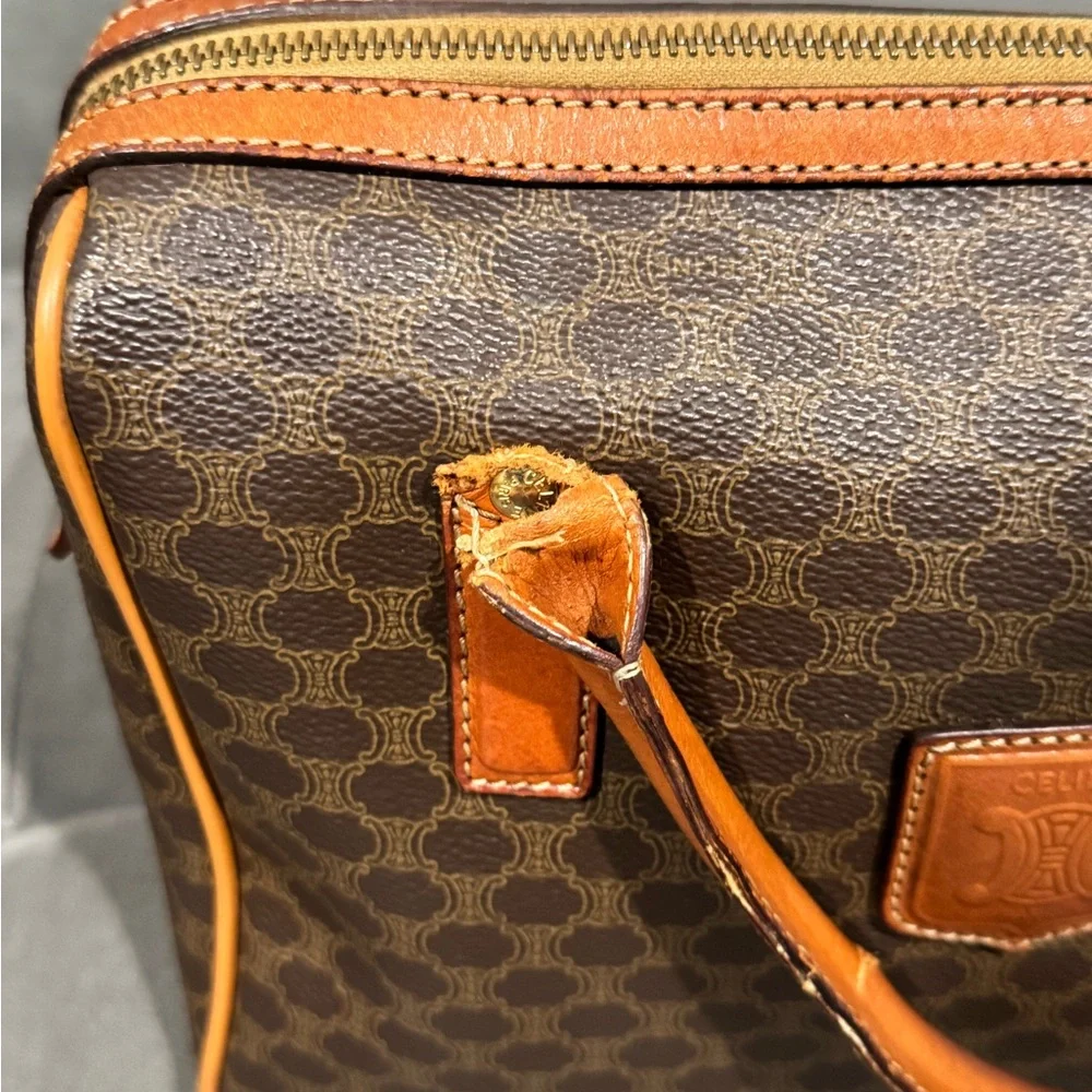CELINE Macadam Blason Small Handbag